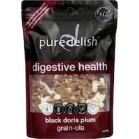 pure delish grain-ola cereal black doris plum 375g