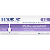 benzac ac acne treatment gel 5% 60g