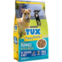 tux puppy bites dry dog food nz chicken & beef 2.5kg