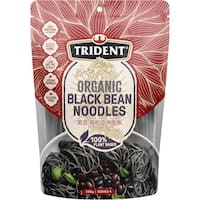 trident black bean noodles organic 200g