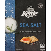 kettle crackers flat bread sea salt 150g