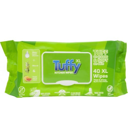 Tuffy Kitchen 40pk XL Wipes