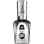 sally hansen miracle gel nail polish shiny top coat 14.7mL