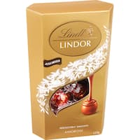 lindt lindor chocolates assorted cornet 333g