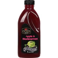 rio gold 70% sugar free fruit drink apple & blackcurrant 1L