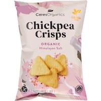 ceres organics chickpea crisps himalayan salt 100g