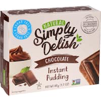 simply delish vegan instant pudding chocolate 48g