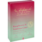 the jellyologist jelly crystals raspberry & tahitian lime 80g