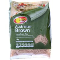 sunrice brown rice long grain 1kg