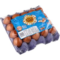 rise n shine caged eggs size 6 20pk