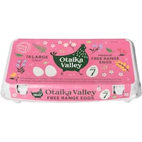 otaika valley free range size 7 18pk