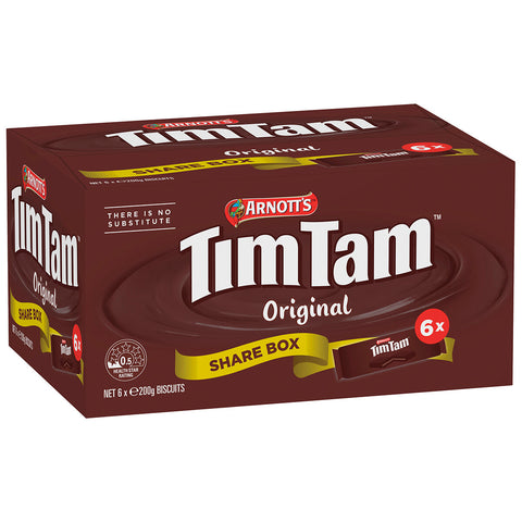 ARNOTT'S TIM TAM 6 X 200G