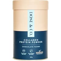 dose & co. collagen protein powder chocolate fudge 420g