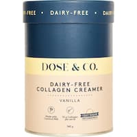 dose & co. collagen dairy-free creamer vanilla 340g