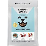 animals like us dog food raw blend beef 1kg