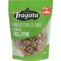 fragata olives garlic & thyme 120g