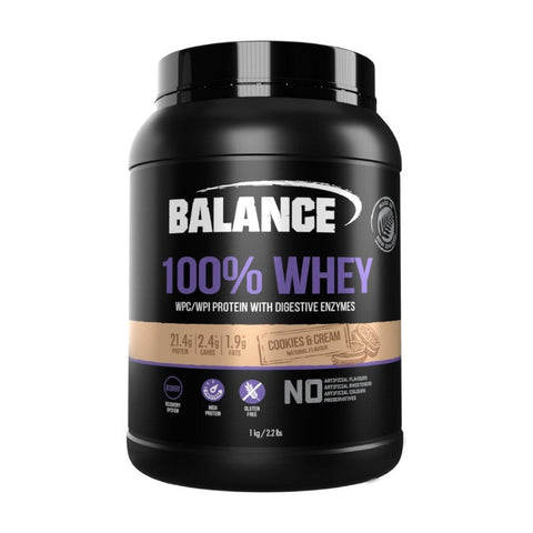 Balance 100% Whey Cookies & Cream 1kg