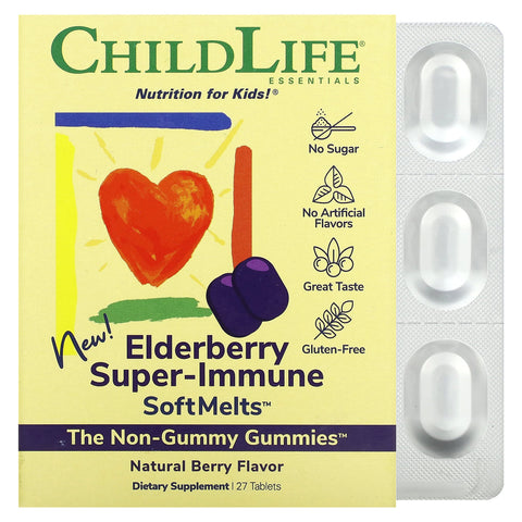 ChildLife Eldeberry Softmelts 27t