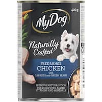 my dog naturally crafted dog food chicken 400g