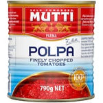mutti polpa tomatoes chopped 790g