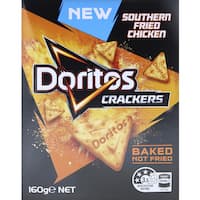 doritos crackers southern fried chicken 160g