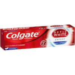 colgate optic white toothpaste high impact teeth whitening 125g