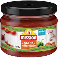 mission salsa medium chunky 300g