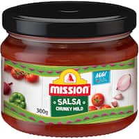 mission salsa mild chunky 300g