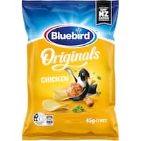 bluebird potato chips original chicken 45g