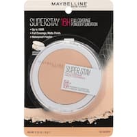 maybelline superstay 16hr longwear powder foundation 10 ivory 9g