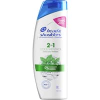 head & shoulders 2 in 1 shampoo & conditioner cool menthol 350mL