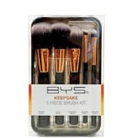 bys 5 piece brush kit rose gold 5ea