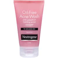 neutrogena acne facial scrub oil free pink grapefruit 125mL