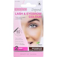 depend everyday lash & eyebrow colour brown black 1ea