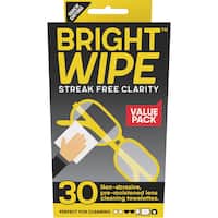 bright wipe cleaning towelettes  30pk