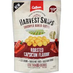 harvest snaps chickpea snacks roasted capsicum 75g