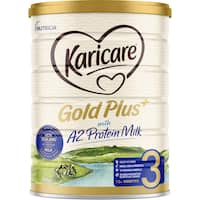 karicare gold plus+ a2 protein toddler milk drink from 12+ months 900g