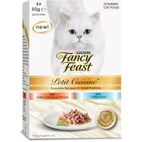 fancy feast petite cuisine cat food salmon chicken tuna 6pk