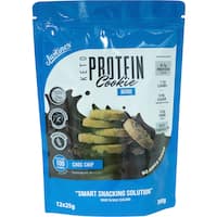 justine's keto protein cookie choc chip 12pk