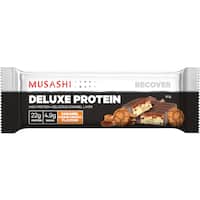 musashi deluxe protein protein bar caramel crunch 60g
