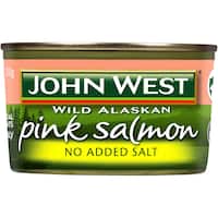 john west salmon pink no added salt 210g