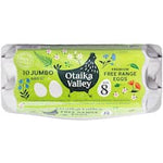 otaika valley eggs 10pk free range size 8