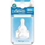 dr browns teats narrow neck level 2 2pk