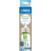 dr browns baby bottle narrow neck glass 250ml 1pk