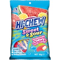 hi-chew sweets sweet & sour chews 90g