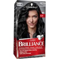 schwarzkopf brilliance hair colour 90 black 1pk