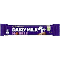 cadbury chocolate bar dairy milk marble 52g