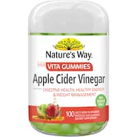 nature's way vita gummies dietary supplement apple cider vinegar 100ea