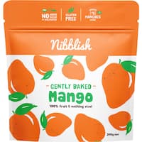 nibblish dried mango gently baked 200g