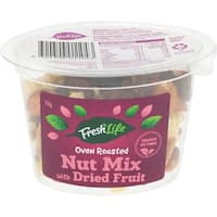 fresh life snack pot fruit & nut mix  70g